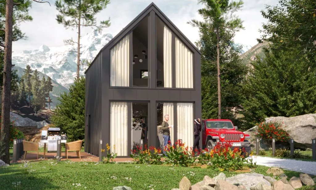 Dom modułowy 35 m² Modern Family