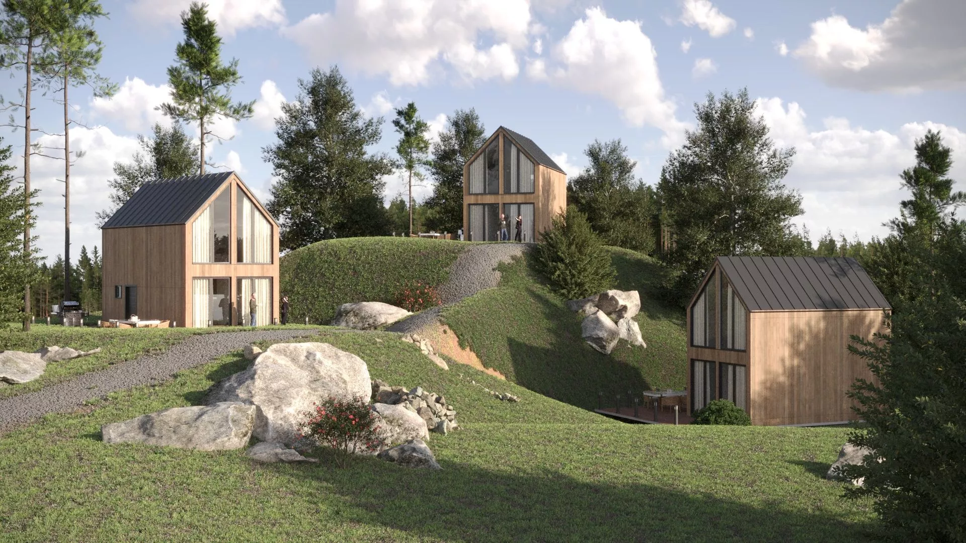 Dom na zgłoszenie 35 m² Modern Family | Budaro®