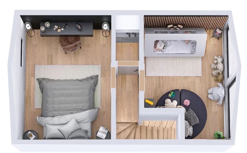 Dom na zgłoszenie 35 m² Modern Family | Budaro®