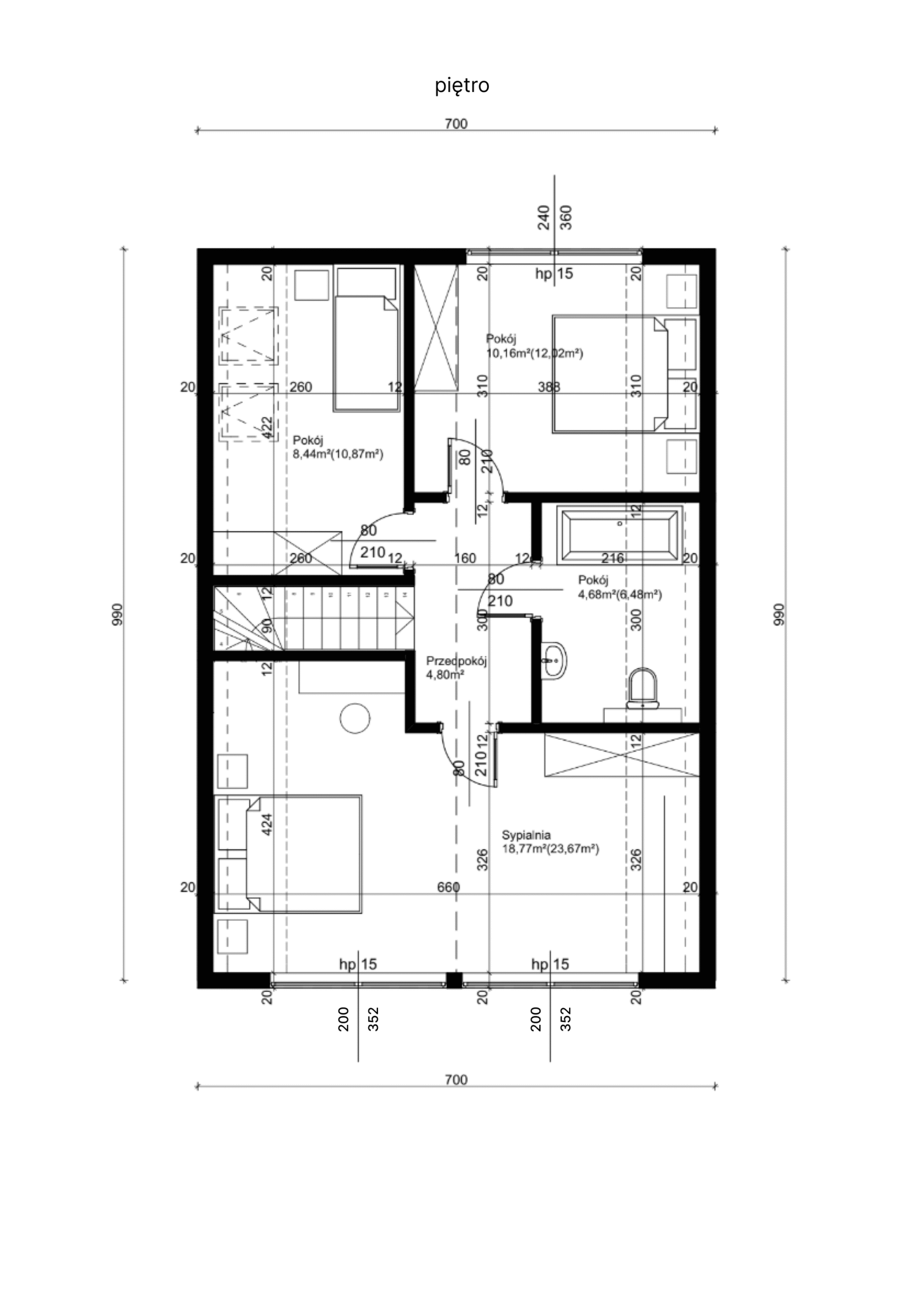 Dom na zgłoszenie 115 m² Modern Harmony | Budaro®