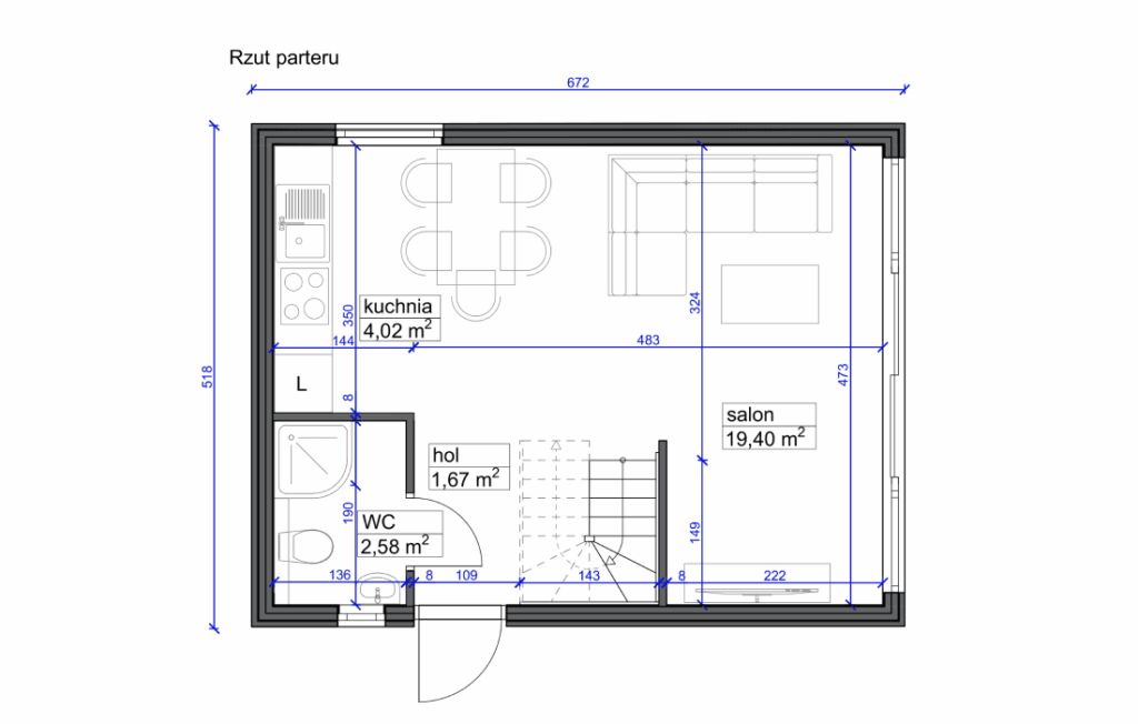 Wybudujemy Twój dom 35 m² już od 205 000 zł | Budaro®