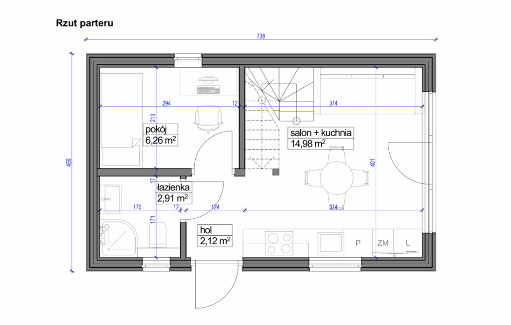 Wybudujemy Twój dom 35 m² już od 205 000 zł | Budaro®